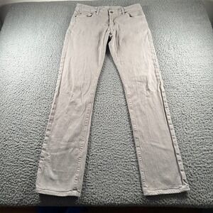 Bonobos‎ Travel Jeans Mens 32x36 Straight Stretch Gray Classic Fit Casual USA
